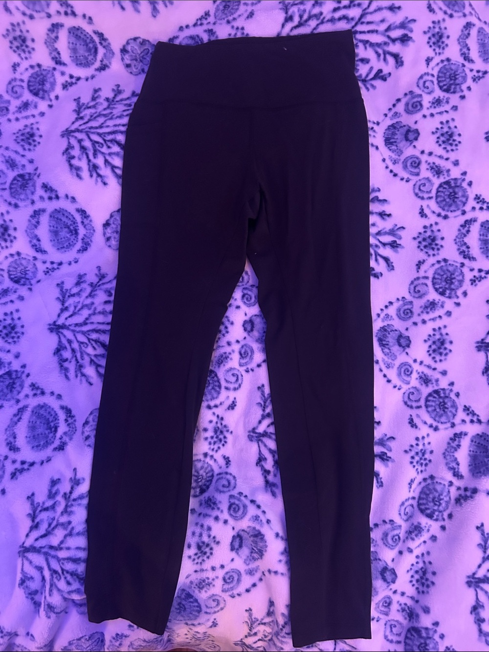 Black High-Waist Women's Leggings